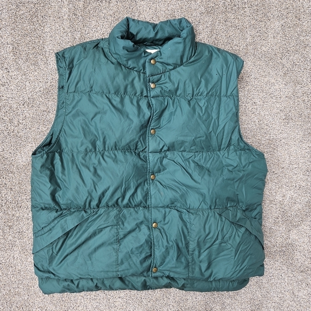L.L. Bean Green Men's Vest